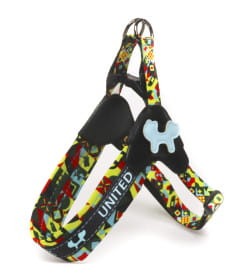 Шлейка United Pets для собак Complete me L 51 x 44-58 см, разноцветный рисунок