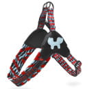 Шлейка United Pets для собак Complete me S 42 x 44-58 см, красная зебра (UPCMH2011ZE) 