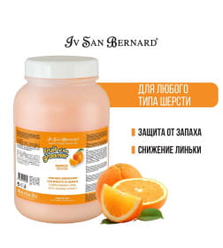 Восстанавливающая маска для слабой выпадающей шерсти ISB Fruit of the Groomer Orange 3 л