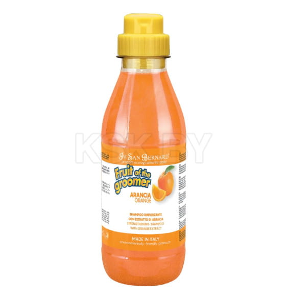 Шампунь для слабой выпадающей шерсти ISB Fruit of the Groomer Orange 500 мл (NSHAAR500) 