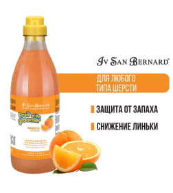 Шампунь для слабой выпадающей шерсти ISB Fruit of the Groomer Orange 1 л