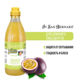 Шампунь для длинной шерсти с протеинами ISB Fruit of the Groomer Maracuja 1 л