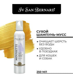 Шампунь-пенка Moussette сухой ISB Traditional Line 250 мл
