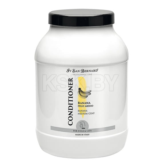 Кондиционер для средней шерсти ISB Traditional Line Banana 3 л (BALB3000) 