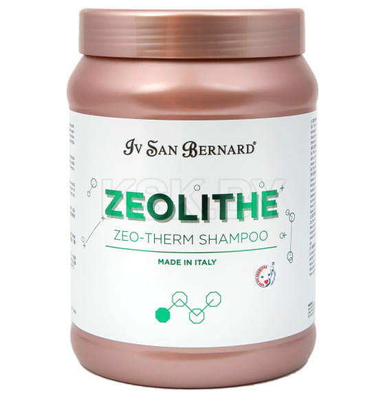 Шампунь для поврежденной кожи и шерсти Zeo Therm Shampoo без лаурилсульфата натрия ISB Zeolithe 1 л (ZEOTHERMSH) 