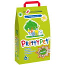 Наполнитель PrettyCat для грызунов и птиц древесный из осиновых гранул 2 кг (6 л) (620383) 