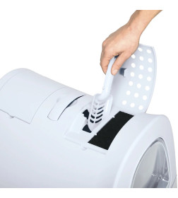 Био-туалет для кошек IMAC ZUMA  40х56х42,5h см, пепельно-голубой