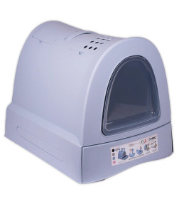 Био-туалет для кошек IMAC ZUMA  40х56х42,5h см, пепельно-голубой