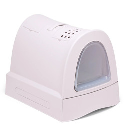 Био-туалет для кошек IMAC ZUMA 40х56х42,5h см, пепельно-розовый