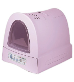 Био-туалет для кошек IMAC ZUMA 40х56х42,5h см, пепельно-розовый
