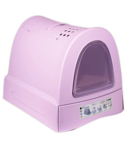 Био-туалет для кошек IMAC ZUMA 40х56х42,5h см, пепельно-розовый