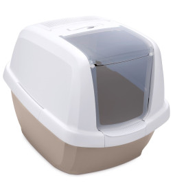 Био-туалет для кошек IMAC MADDY 62х47,5х47,5h см, белый/бежевый