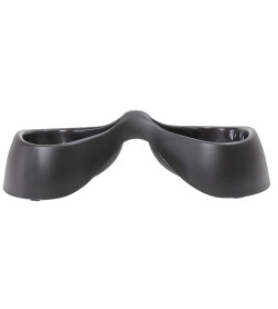 Миска United Pets двойная Bicio, 2х230 мл, черная