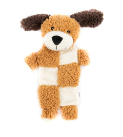 Игрушка AROMADOG Rescue для собак Собачка 33 см с 3 пищалками, рыжая