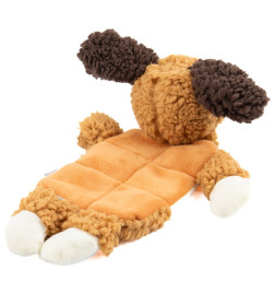 Игрушка AROMADOG Rescue для собак Собачка 33 см с 3 пищалками, рыжая