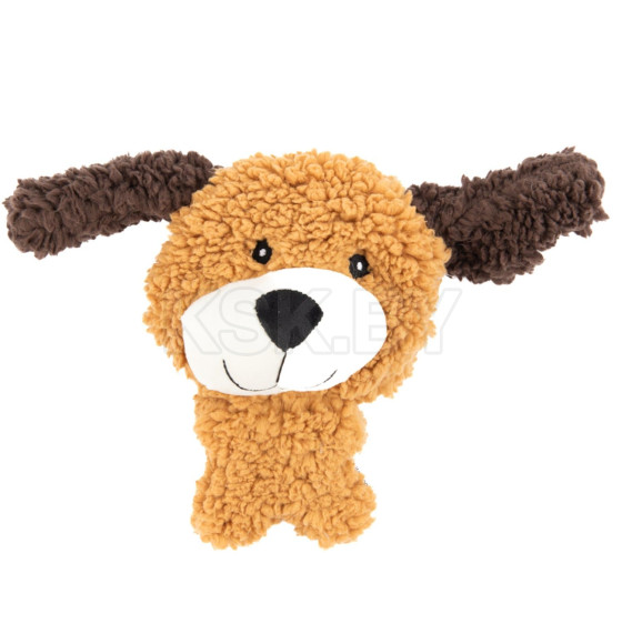 Игрушка AROMADOG Rescue для собак Собачка BIG HEAD 18 см с пищалкой, рыжая (MPG458756) 