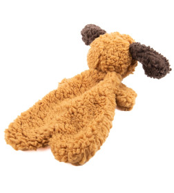 Игрушка AROMADOG Rescue для собак Собачка без наполнителя 30 см с пищалкой, рыжая