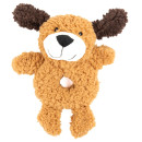 Игрушка AROMADOG Rescue для собак Собачка-кольцо 25 см с пищалкой, рыжая (MPG860687) 