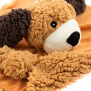 Игрушка AROMADOG Rescue для собак Собачка-плед 30 см с пищалкой, рыжая (MPG456271) 
