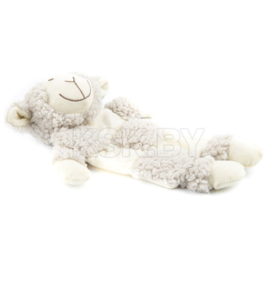 Игрушка AROMADOG Senior для собак Овечка 30 см с 3 пищалками, серый (MPG867983) 