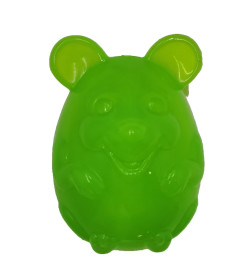 Игрушка Petpark для собак Ежик с пищалкой 8 см зеленый