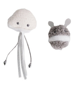 Игрушка Petpark для кошек Инопланетянин и осьминог с кошачьей мятой (2 шт в комплекте)
