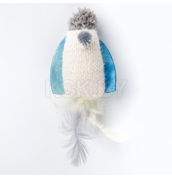 Игрушка Petpark для кошек Космический корабль с перьями и кошачьей мятой 20 см (TOY99942-VA) 