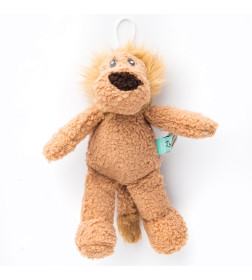 Игрушка Tufflove для собак Лев 20 см бежевый