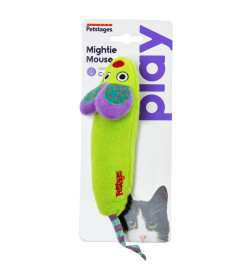 Игрушка Catstages для кошек "Мышка плюш" c кошачьей мятой 20 см