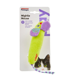 Игрушка Catstages для кошек "Мышка плюш" c кошачьей мятой 20 см