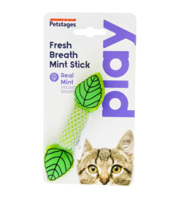 Игрушка для кошек Petstages Dental "Мятный листик" 11 см