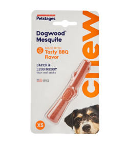 Игрушка для собак Petstages Mesquite Dogwood с ароматом барбекю 10 см очень маленькая