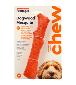 Игрушка для собак Petstages Mesquite Dogwood с ароматом барбекю 18 см средняя