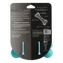 Двухслойная жевательная косточка Playology DUAL LAYER BONE для собак средних и крупных пород с ароматом арахиса, большая, цвет гол (P3000806) 