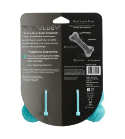 Двухслойная жевательная косточка Playology DUAL LAYER BONE для собак средних и крупных пород с ароматом арахиса, большая, цвет гол