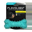 Дентальная жевательная косточка Playology PUPPY TEETHING BONE для щенков 4-8 месяцев с ароматом арахиса, цвет голубой (P33362) 