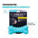 Дентальная жевательная косточка Playology PUPPY TEETHING BONE для щенков 4-8 месяцев с ароматом арахиса, цвет голубой (P33362) 