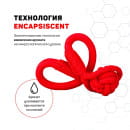 Жевательный канат Playology TOUGH TUG KNOT для щенков 4-8 месяцев с ароматом говядины, цвет красный (P33358) 