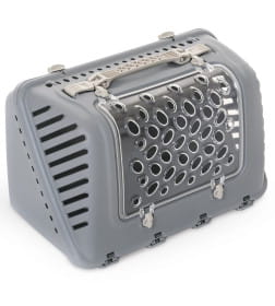 Переноска MPS P-BAG с плечевым ремнем, облегченная, 44,5×26,5x28см цвет серый