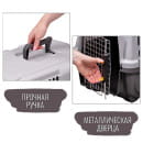 Переноска MPS SKUDO 2  55х36х35h см с металлической дверцей с замком серая (S01050200) 