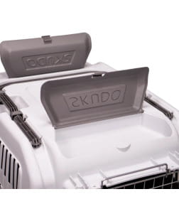 Переноска MPS SKUDO 5  79х58,5х65h см с металлической дверцей с замком серая