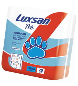 Коврики (пеленки) LUXSAN Premium для животных 60х60, 20 шт