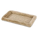Лежанка MidWest Deluxe Wave Bed для собак и кошек меховая 70,5х53х7,5 см, цвет песочный (MID027942) 