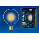 Лампа светодиодная 6Вт Е27 LED-G95-6W/GOLDEN/E27 GLV21GO Uniel (UL-00002359) 