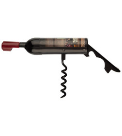 Штопор/открывашка Sommelier в виде бутылки с магнитом