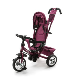 Велосипед 3-х колесный ZIGZAG CLASSIC 10"/8" 5588 Бордовый
