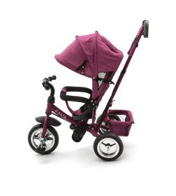 Велосипед 3-х колесный ZIGZAG CLASSIC 10"/8" 5588 Бордовый