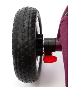 Велосипед 3-х колесный ZIGZAG CLASSIC 10"/8" 5588 Бордовый