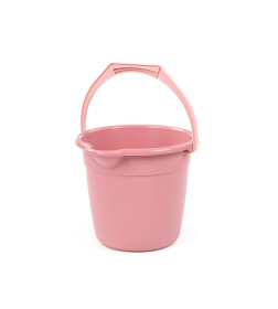 Ведро со сливом 10 л (Бледно-Коралловое) Полесье 04908