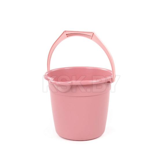 Ведро со сливом 10 л (Бледно-Коралловое) Полесье 04908 (04908) 